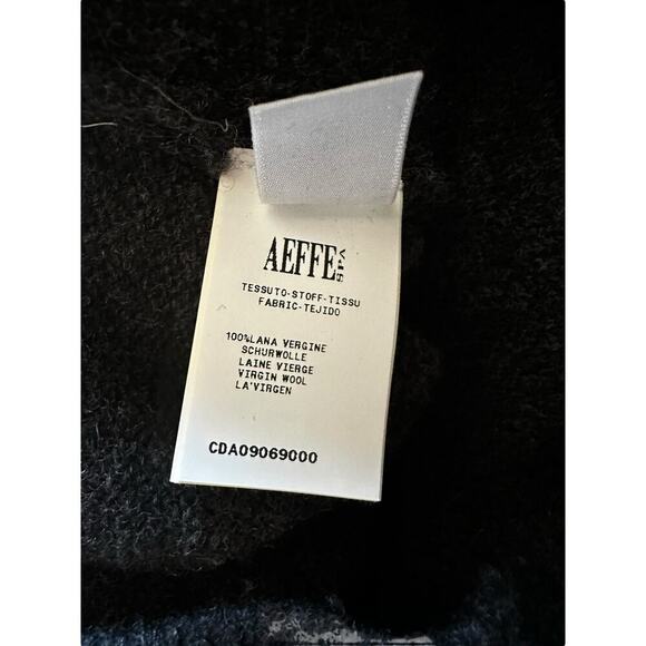 Cedric Charlier Ikram for AEFFE Spa 100% Virgin Wool Colorblock Sweater - Picture 7 of 7